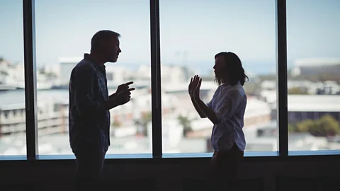 Alamy Workplace conflict was estimated to cost companies $359 billion a year in the US in 2008, according to global research by human resources specialist CPP, Inc. (Credit: Alamy)