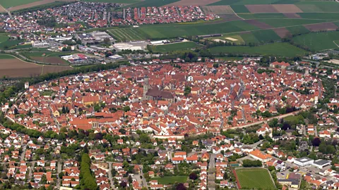 Lothar Theobald/Getty Images Before the diamonds were discovered, Nördlingen residents believed they were living in a volcanic crater (Credit: Lothar Theobald/Getty Images)