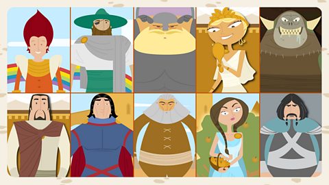 Meet the characters  