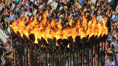 Alamy Thomas Heatherwick, the architect who renovated the grain silo that became the Zeitz Mocaa, had previously designed the cauldron at the 2012 London Olympics (Credit: Alamy)