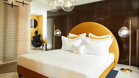 Mel Yates The Sun Room, a warm and colourful display from The Invisible Collection (Credit: Mel Yates)