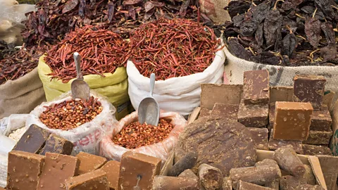 ML Harris/Getty Images The Mexican words for chocolate (xocolatl) and chilli (cilli) come from the Nahuatl language (Credit: ML Harris/Getty Images)