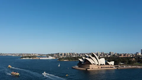 Sean Caffrey/Getty Images The author flew to Sydney, Australia, to find Matthew Hamilton, who held a key to the mystery (Credit: Sean Caffrey/Getty Images)