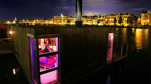 Getty Images Floating building in Amsterdam (Credit: Getty Images)