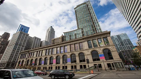 Greg Inda The Pedway can be accessed by entering the underground of iconic Chicago buildings like the Cultural Center (Credit: Greg Inda)