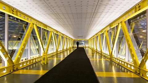 UrbanImages/Alamy The Pedway spans five miles, meandering around The Loop (Credit: UrbanImages/Alamy)