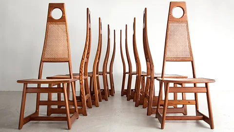 Sergio Rodrigues/ R & Company Work by Sergio Rodrigues, such as his Mesa Parker furniture, is an important part of the 20th-Century design canon (Credit: Sergio Rodrigues/ R & Company)