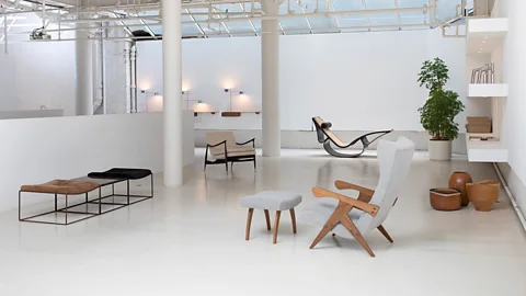 Espasso/ Eliseu Cavalcante Mid-century Latin American design is increasingly sought after, such as this work by Zanine Caldas, at ESPASSO in Miami (Credit: Espasso/ Eliseu Cavalcante)