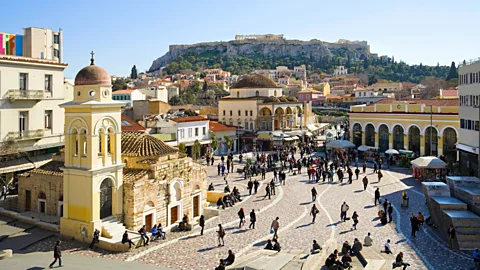 Slow Images/Getty Images Locals define 'philoxenia' as a warmth that makes foreigners feel immediately welcomed (Credit: Slow Images/Getty Images)