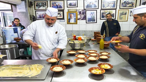 Peter Adams/Getty Images The exact origin of hummus is still highly contested (Credit: Peter Adams/Getty Images)