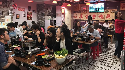 Karen Chiang Hot pot has become the symbolic dish of Hong Kong with more than 250 restaurants serving it (Credit: Karen Chiang)