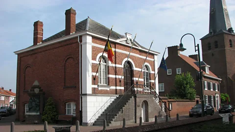 Toerisme Baarle Many of the buildings in Baarle-Nassau and Baarle-Hertog are split in half by the border (Credit: Toerisme Baarle)