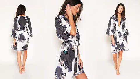 Holland Street British brand Holland Street produces printed kimonos as loungewear, featuring bold hand-drawn designs on crêpe de Chine silk (Credit: Holland Street)