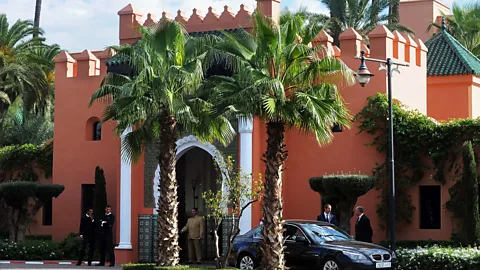 Getty Images The spectacular Mamounia hotel in Marrakech sits beautifully amid serene gardens (Credit: Getty Images)