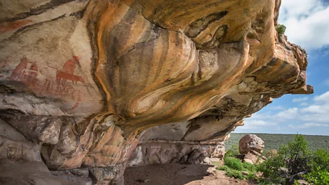 Ann & Steve Toon/Getty Images Some of the San (Bushman) rock art found in the Cederberg ranges dates back 8,000 years (Credit: Ann & Steve Toon/Getty Images)