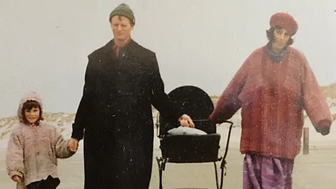 Hogenboom family Piet and his family in the Netherlands (Credit: Hogenboom family)