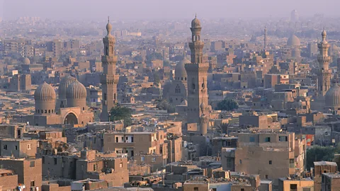 Sylvester Adams/Getty Images Cookbooks from 13th-Century Egypt describe a dish made of cold pureed chickpeas, vinegar, pickled lemon and herbs and spices (Credit: Sylvester Adams/Getty Images)