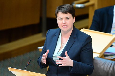 Ruth Davidson, former leader of the Scottish Conservatives