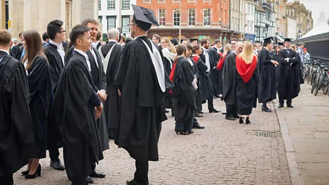 Alamy Fewer individuals from underprivileged backgrounds are admitted to Oxbridge (Credit: Alamy)