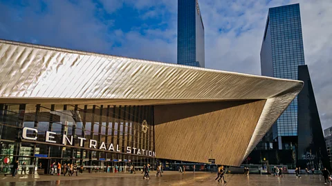 Walter Bibikow/Getty Images Rotterdam Station is one of the gems of an architecturally jubilant city (Credit: Walter Bibikow/Getty Images)