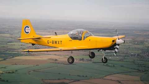 Cranfield University The university has its own fleet of aircraft, like this Firefly trainer (Credit: Cranfield University)
