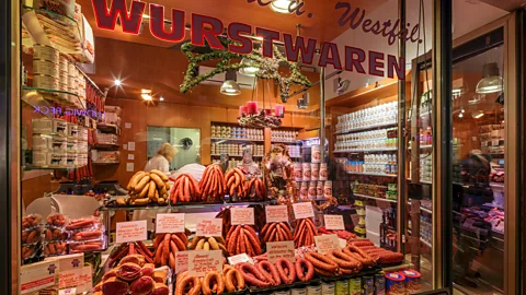 Bogomyako/Alamy Each German citizen consumes 52.1kg of pork per year (Credit: Bogomyako/Alamy)