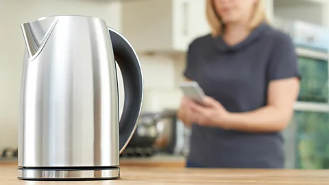 Alamy The growth of internet-connecting devices like kettles give hackers more options to attack a network, experts say (Credit: Alamy)