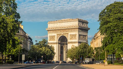 Alamy Breakfast atop the Arc de Triomphe? It's possible, for a price (Credit: Alamy)