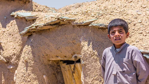 Mohammad M. Rashed Of the roughly 200 houses in Makhunik, 70 or 80 stand only 1.5 to 2m tall (Credit Mohammad M. Rashed)