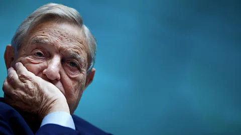 Getty Images The investor and philanthropist George Soros learned Esperanto from his father (Credit: Getty Images)