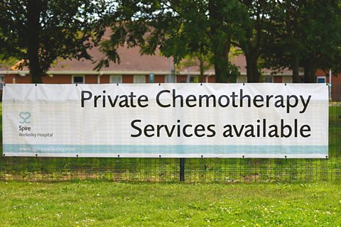 Private chemotherapy. Spire Wellesley Hospital, Southend-on-Sea