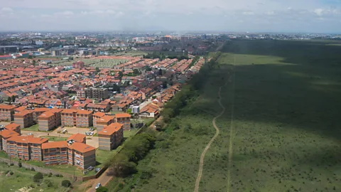 Alamy Nairobi is the only city in the world with a game park. Nairobi National Park is a preserved ecosystem where you can view wildlife in its natural habitat (Credit: Alamy)