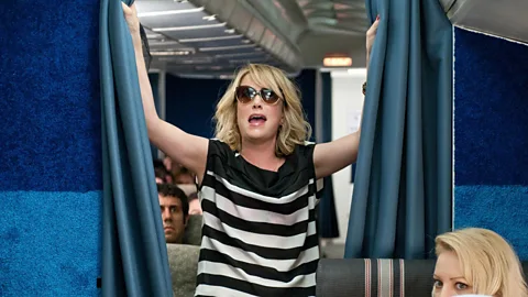 Alamy If this scene from 2011's Bridesmaids is anything to go by, mixing pills and booze is not a great idea (Credit: Alamy)