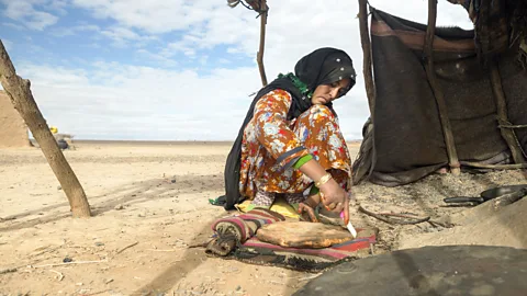 Chris Griffiths the madfouna is sliced into pieces to be shared among many (Credit: Chris Griffiths)