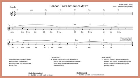 Music - London town has fallen down