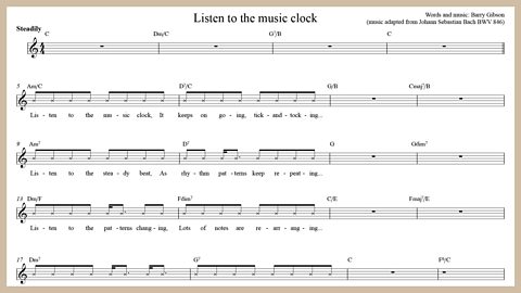 Music - Listen to the music clock