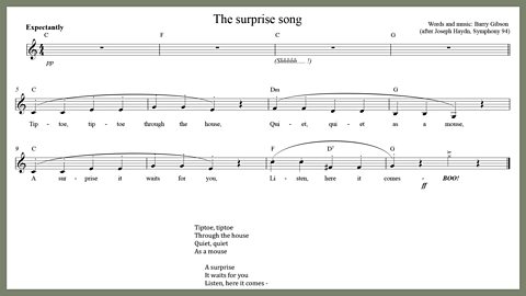 Music - The surprise song