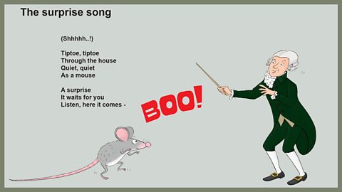 Lyrics - The surprise song