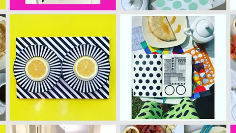 Camille Walala The vibrant Instagram page of designer Camille Walala reflects her own vividly-hued work, and shows her influences (Credit: Camille Walala)
