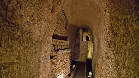 Complejo Histórico Cultural Manzana de las Luces The tunnels beneath the Manzana de las Luces were likely one part of a much larger (and unfinished) escape route (Credit: Complejo Histórico Cultural Manzana de las Luces)