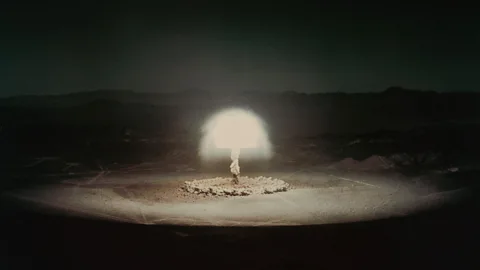 Alamy Atmospheric radioactivity from bomb tests can still be traced today (Credit: Alamy)