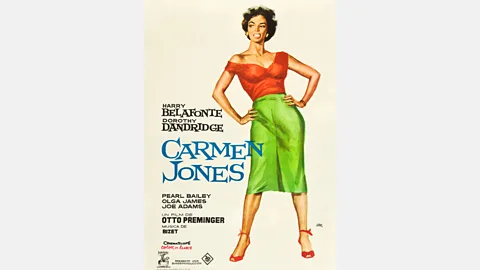 Alamy Carmen Jones, a 1954 musical starring Dorothy Dandridge and Harry Belafonte, is one of the many reworkings of the original story (Credit: Alamy)