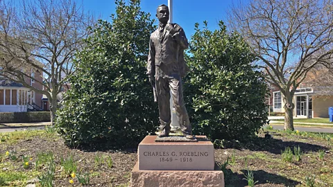 Ferdinand W. Roebling III Archival Center of the Roebling Museum The village was built by Charles Roebling to house the employees of the John A Roebling’s Sons Company (Credit: Ferdinand W. Roebling III Archival Center of the Roebling Museum)