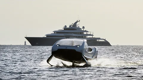 Seabubbles Among other nominees, Scewo beat out low-emission water taxi design Seabubbles to bag the transport award (Credit: Seabubbles)