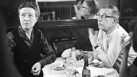 Getty Among the most influential periodicals were Combat, edited by Albert Camus, and Jean-Paul Sartre and Simone de Beauvoir’s Les Temps modernes (Credit: Getty)