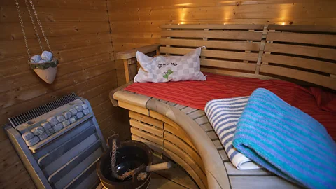 Birgitta Jämsén/Alamy If there is any activity that defines what Finns most enjoy about life, it is the sauna (Credit: Birgitta Jämsén/Alamy)