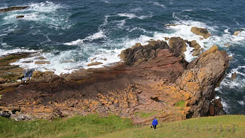 John Van Hoesen Siccar Point is one of the most important geological sites in the world – but it took a 62-year-old farmer to spot its significance (Credit: John Van Hoesen)