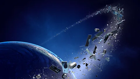 Getty Images Space debris (Credit: Getty Images)