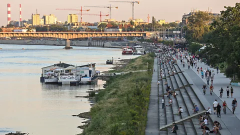 Westend61/Getty Images The Vistula River splits Warsaw into two sides with differing personalities (Credit: Westend61/Getty Images)