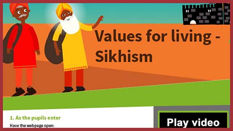 Sikhism - values for living